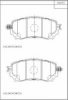 MAZDA G4YA3328ZA Brake Pad Set, disc brake